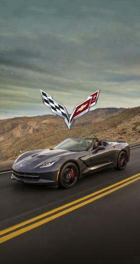 Corvette iPhone Parallax Wallpaper