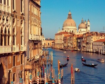 Italy Scenery Clean River Wallaper Picture