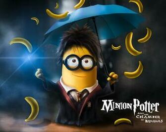 Minion Potter Chamber Of Bananas HD Wallpaper Stylish