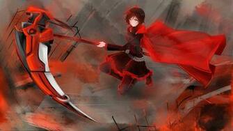 Rwby Anime Scythe Wallpaper