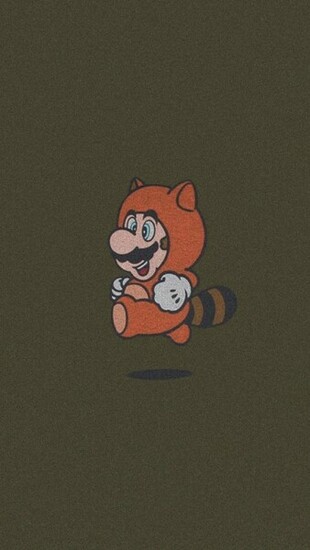 Mario Running iPhone Wallpaper