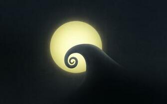 Moon Hills Nightmare Before Christmas HD Wallpaper
