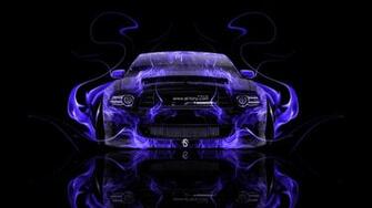 Free download Lamborghini Huracan Front Fire Abstract Car 2014 HD