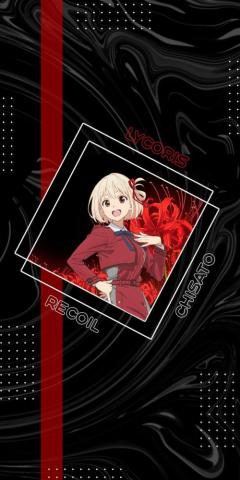 Chisato Nishikigi Wallpaper In Anime