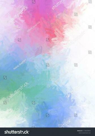 Brushed Painted Abstract Background Brush Stroked Painting