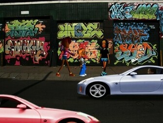 Hip Hop Graffiti And Cars Screensaver Information