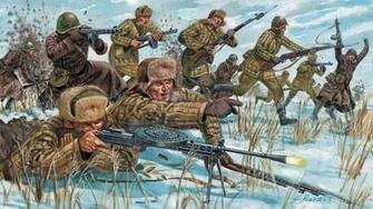 Russian Infantry Ww2 X Close