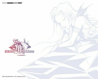 Anniversary Wallpaper Final Fantasy