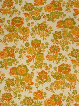 Wallpaper Vintage Floral Crown