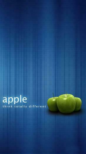 Apple Think Totally Different The iPhone Wallpaper