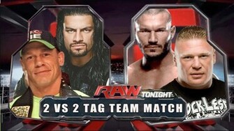 Wwe Summerslam John Cena Vs Brock Lesnar Wallpaper