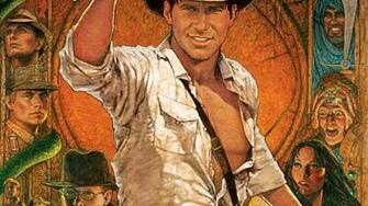 Indiana Jones Raiders Lost Ark Action Adventure Poster F Wallpaper