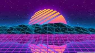 Vaporwave 4k HD Desktop Wallpaper For Wide Ultra Widescreen