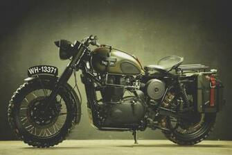 Vintage Triumph Motorcycles Wallpaper HD