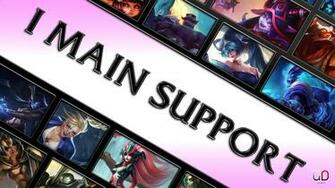 League Of Legends I Main Support Wallpaper By Miguelgremory On