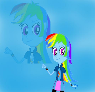 Rainbow Dash Equestria Girls Wallpaper By Monika124