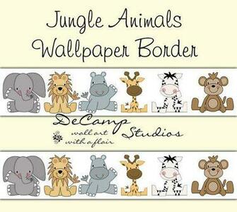 Animals Animal Wallpaper Boy Nurseries Baby Jungles