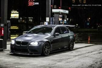 Blue Bmw Cars E90 Black Tuning Wallpaper