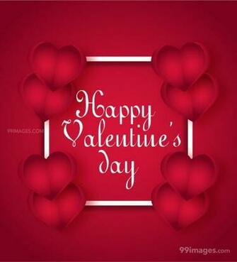 February Happy Valentines Day Romantic Heart