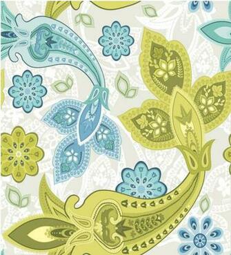 Wallpaper Net Paisley Edda Green