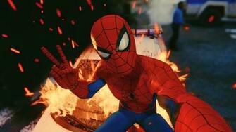 Spiderman Taking Selfie Ps4 4k Superheroes Wallpaper