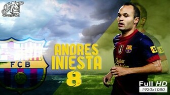 Iniesta Wallpaper Fc Barcelona News