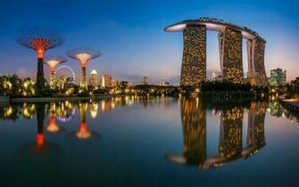 Marina Bay Sands Singapore Wallpaper