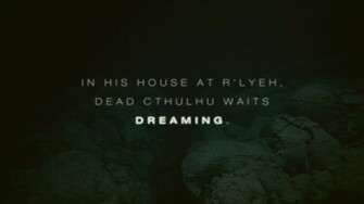 Lovecraft Quote Deep Ocean X Wallpaper