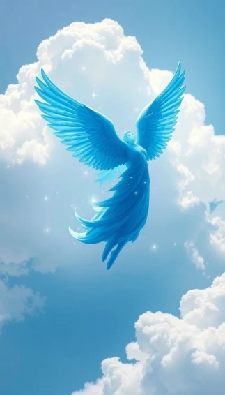 Blue Angel Wallpaper