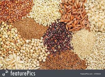 Gluten Grains Background Abstract