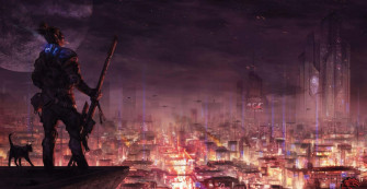 Shadowrun City Wallpaper