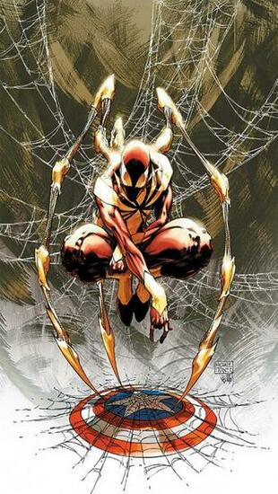 Civil War Michael Turner iPhone Wallpaper