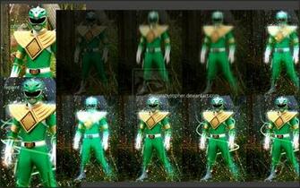 Green Ranger Break Down By Designsbytopher