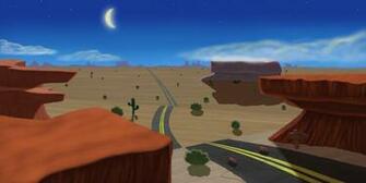 Cartoon Background The Road Runner By Pedro8999