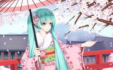 Hatsune Miku Sakura Ultra HD Desktop Background Wallpaper For 4k