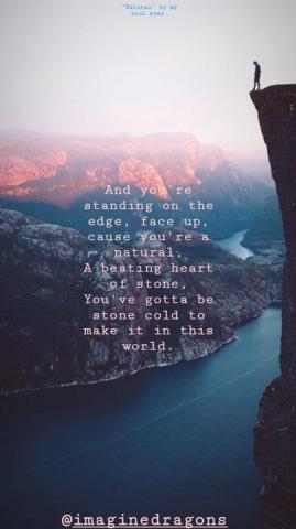 My Photo Edition New Song Imagine Dragons Natural Inspiration