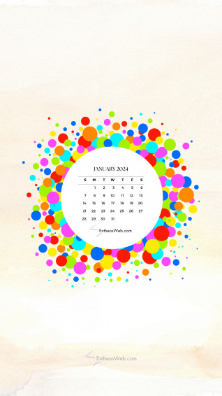 January Phone Wallpaper Calendars Entheosweb