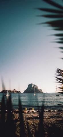 Ibiza Spain Goldenhour Sunset Boat Landscape