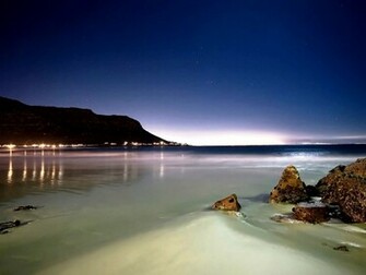 HD Wallpaper Desktop Beach Scenes At Night By