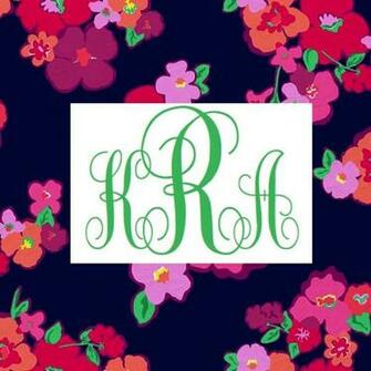 Lilly Pulitzer Desktop Wallpaper Monogram New Monogrammed Desk Top