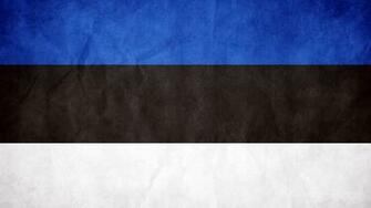 Estonia Flag HD Wallpaper