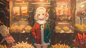 Wallpaper Anime Girl The Animated Series Brown