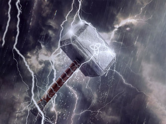 Thor Hammer Wallpaper