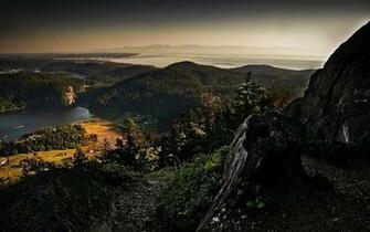 Mountains Panoramic HD Wallpaper