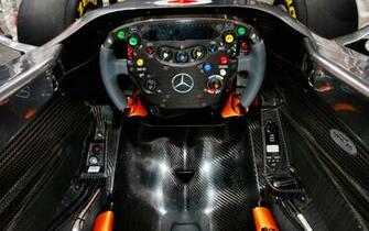 Formula Steering Wheel Mercedes Benz Wallpaper With