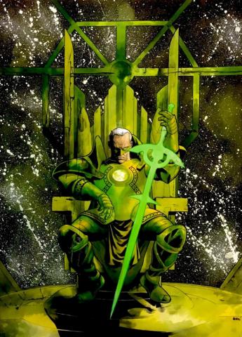 Artwork Kingdom Come Green Lantern Alan Scott By Mike Mckone