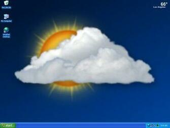 Desktop Weather Is A Combined Wallpaper Screensaver Which