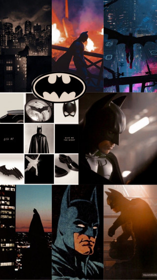 Batman Aesthetic Wallpaper Collage Comic Art