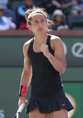 Sara Errani Nike Black Tennis Dress Wallpaper