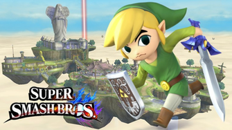 Toon Link Wallpaper Ssb4 By